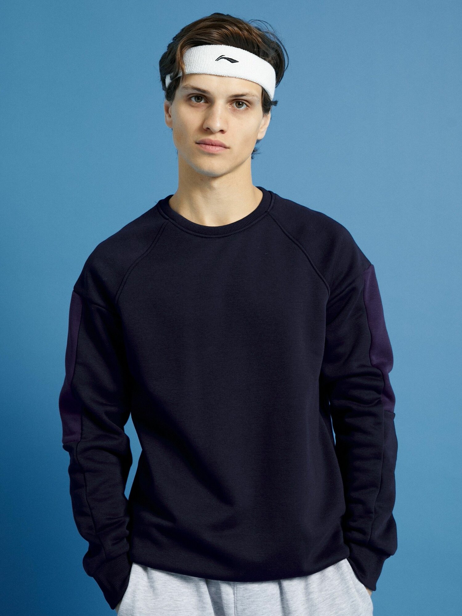 Свитшот спортивный T-RONE menswear размер XL  темно-синий темно-синий