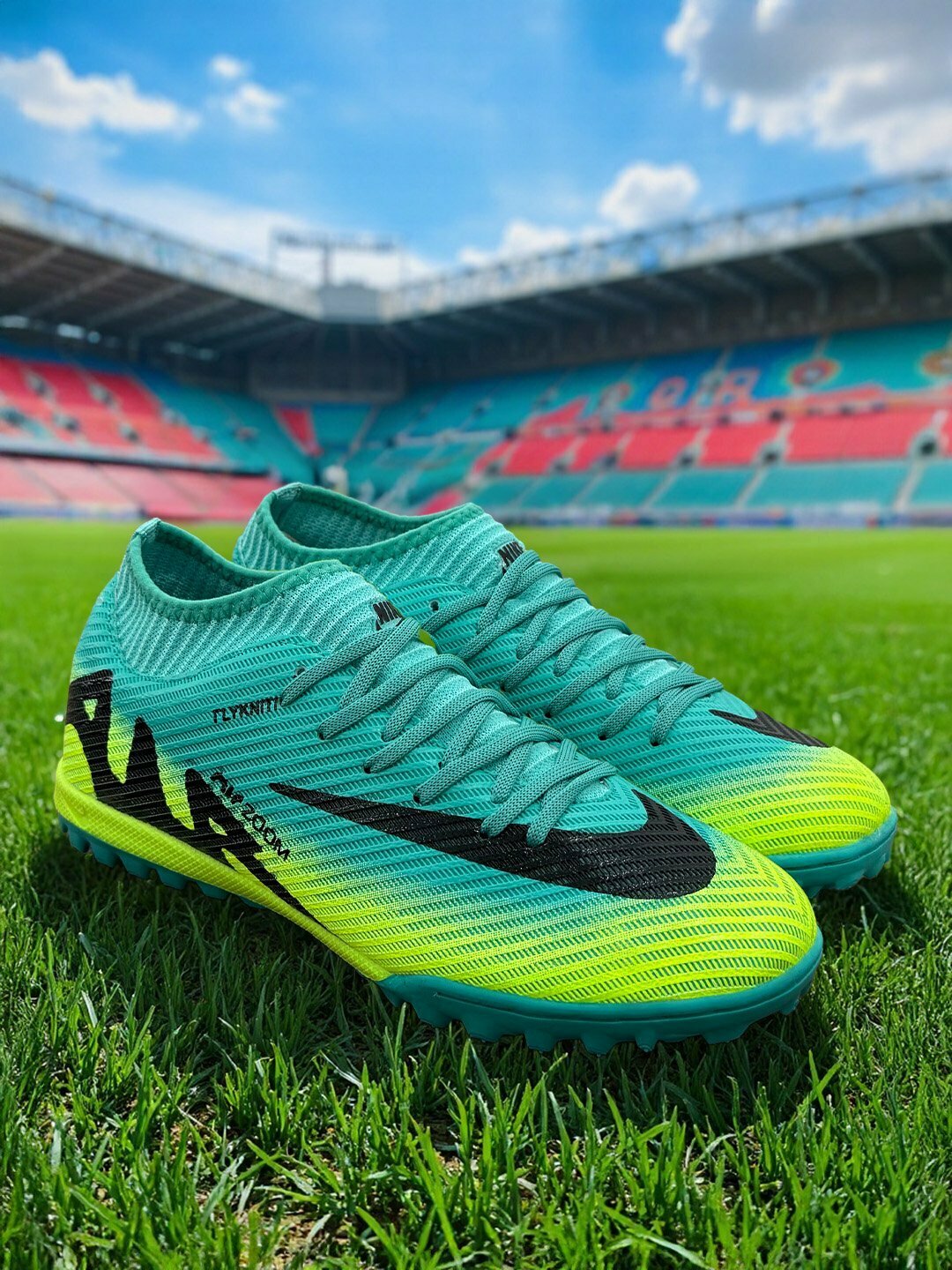 Бутсы , размер 41, голубой — фото 1