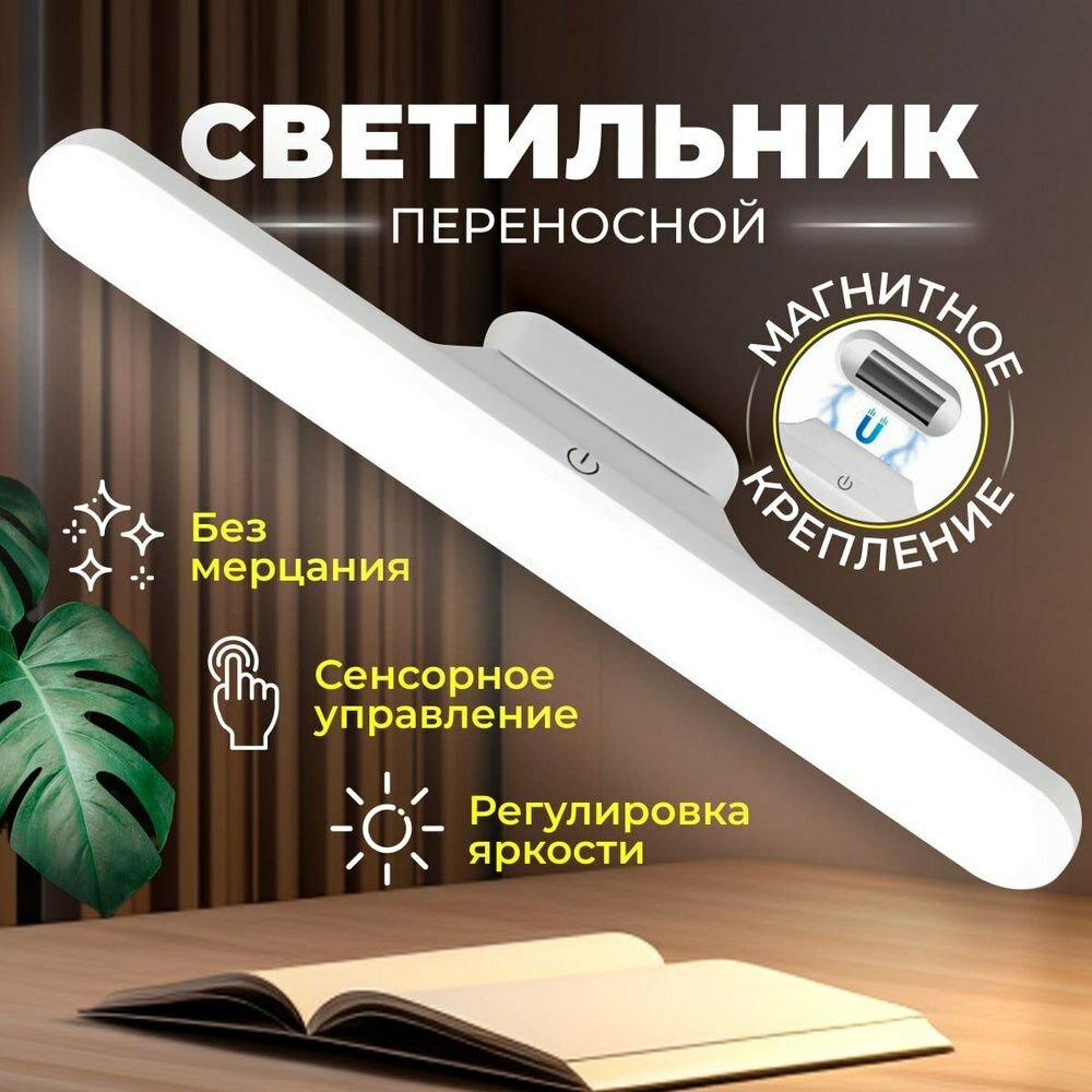 Светодиодный светильник с регулируемым корпусом на магнитном креплении