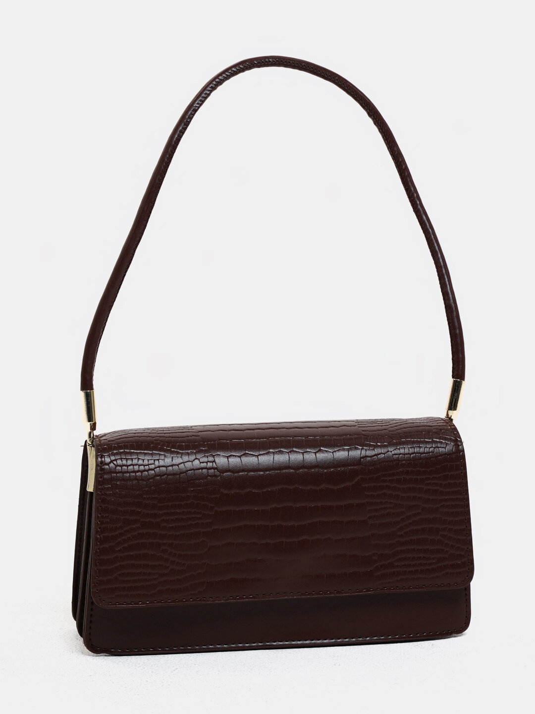 Сумка  Classic Croco Baguette Bag, коринчевый