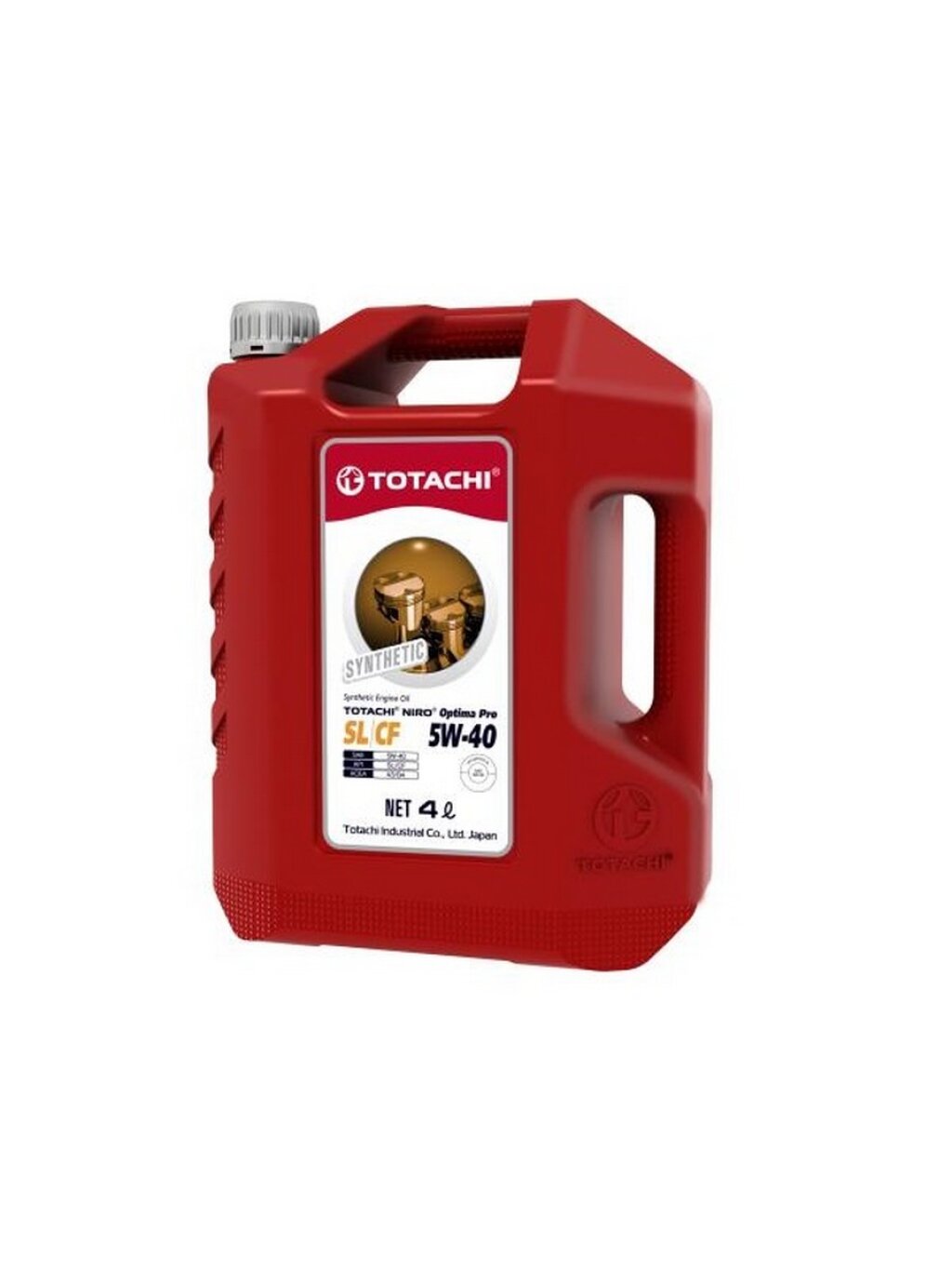 Моторное масло Totachi Optima PRO Synthetic 5W-40 синтетическое 4 л