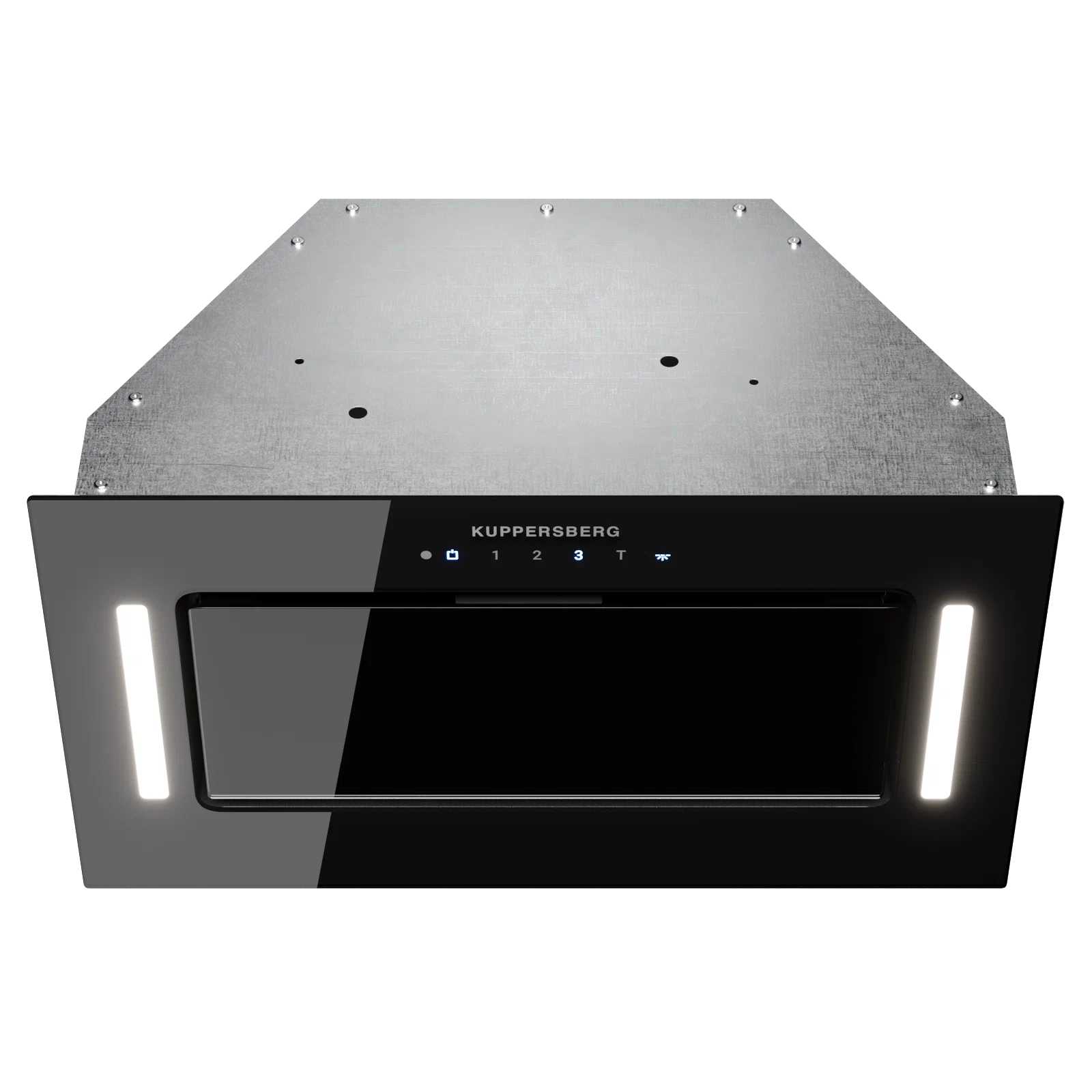 Обзор: Встраиваемая вытяжка Kuppersberg INNOVA V 60 Black, черный/стекло