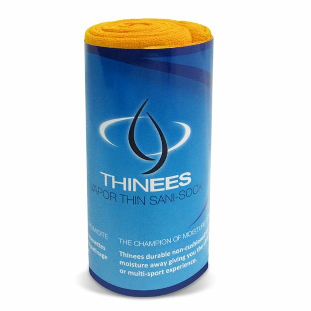 Ультратонкие носки для коньков, Thinees, Short, Gold — фото 1