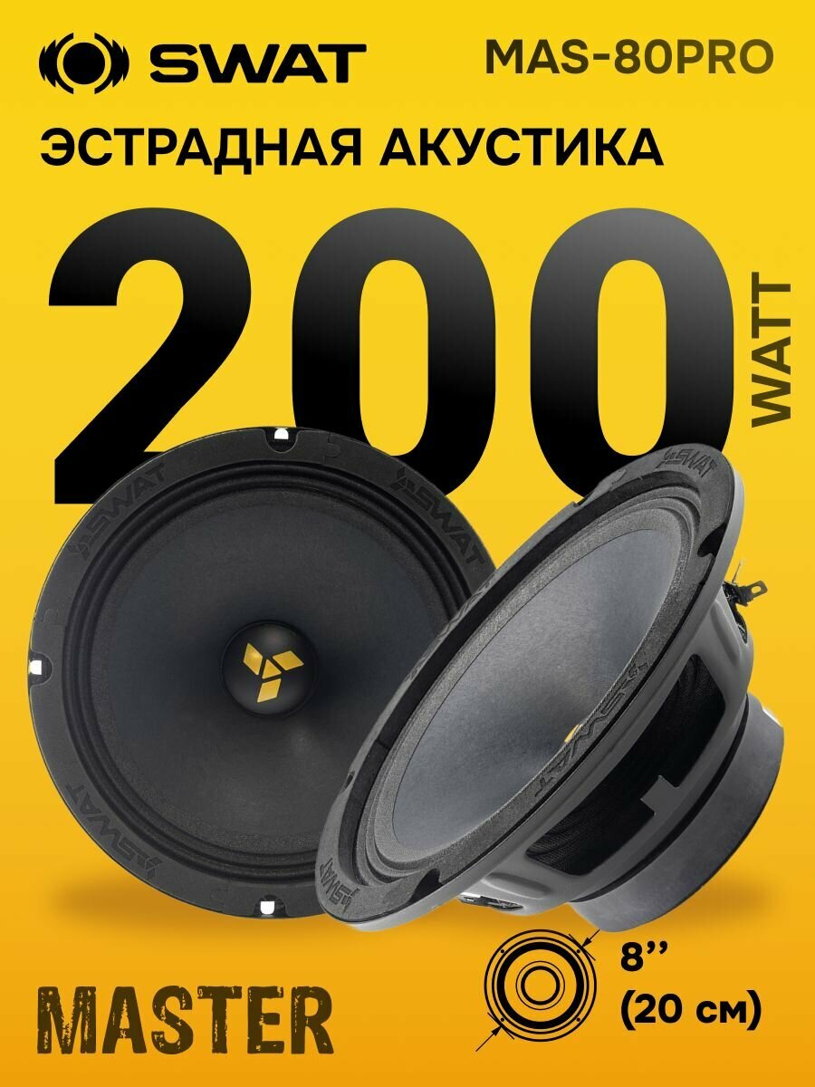 Эстрадные динамики 20 см