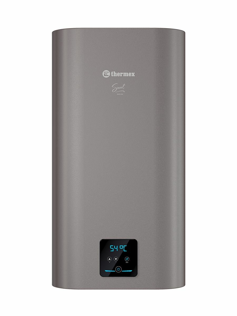 Водонагреватель электрический накопительный Thermex SMART 50 V нержавеющая сталь сухой ТЭН