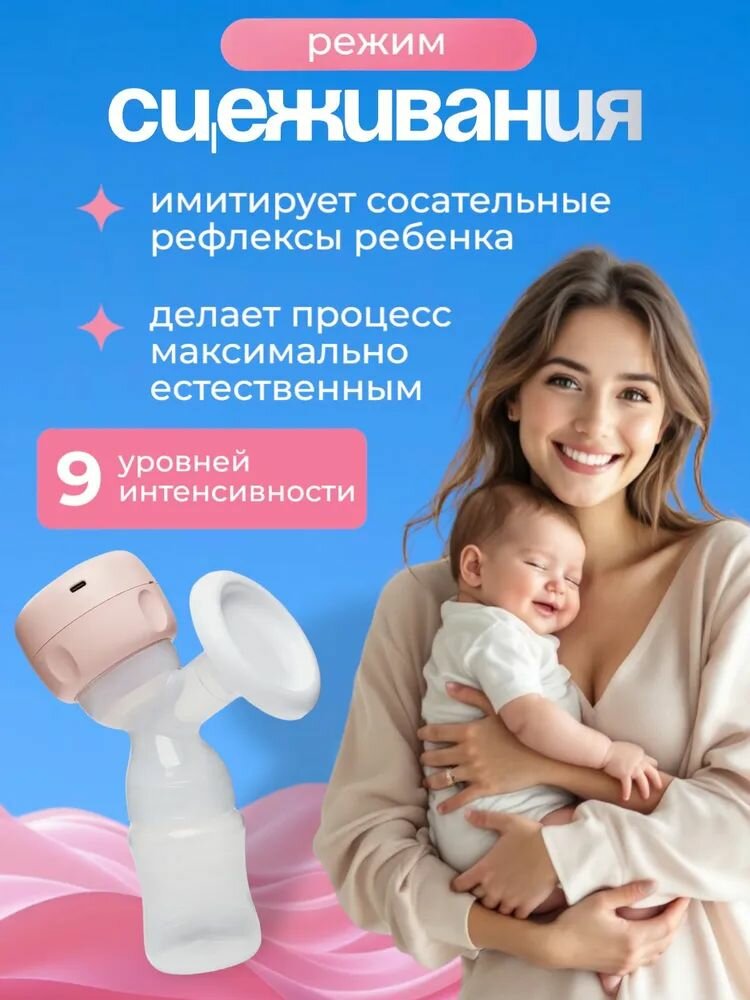 Картинки Молокоотсос электричеcкий беспроводной мощный