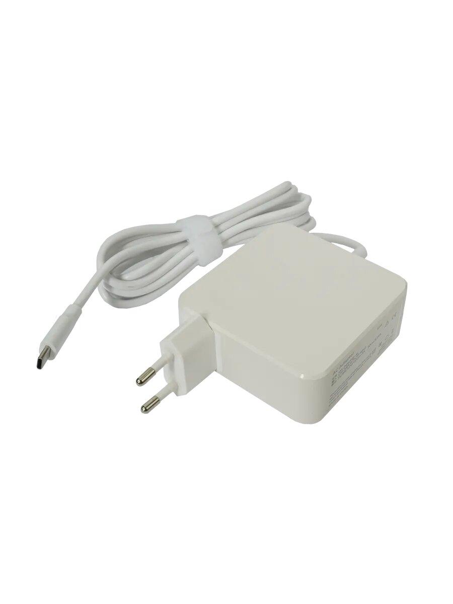 Изображение Xiaomi Mi NoteBook Pro, Xiaomi Air 12.5, 13.3, Huawei MateBook D14, D15, D16, Honor Magicbook 9V 2A, 12V 2A, 15V 3A, 20V 3.25A Type-C (65W) вилка сбоку