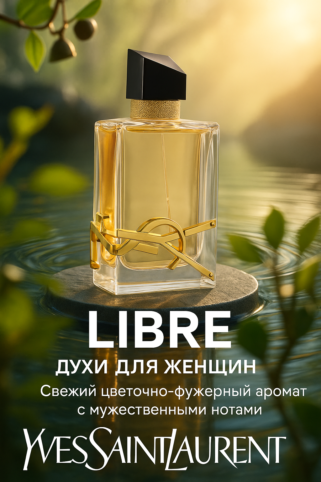 Парфюмерная вода Libre, для женская восточная ароматная 90 мл