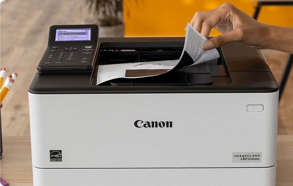 Лазерный принтер Canon i-SENSYS LBP246dw, двусторонняя печать, с Wi-Fi