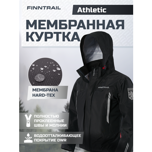 Куртка Finntrail Athletic, M, демисезон, graphite