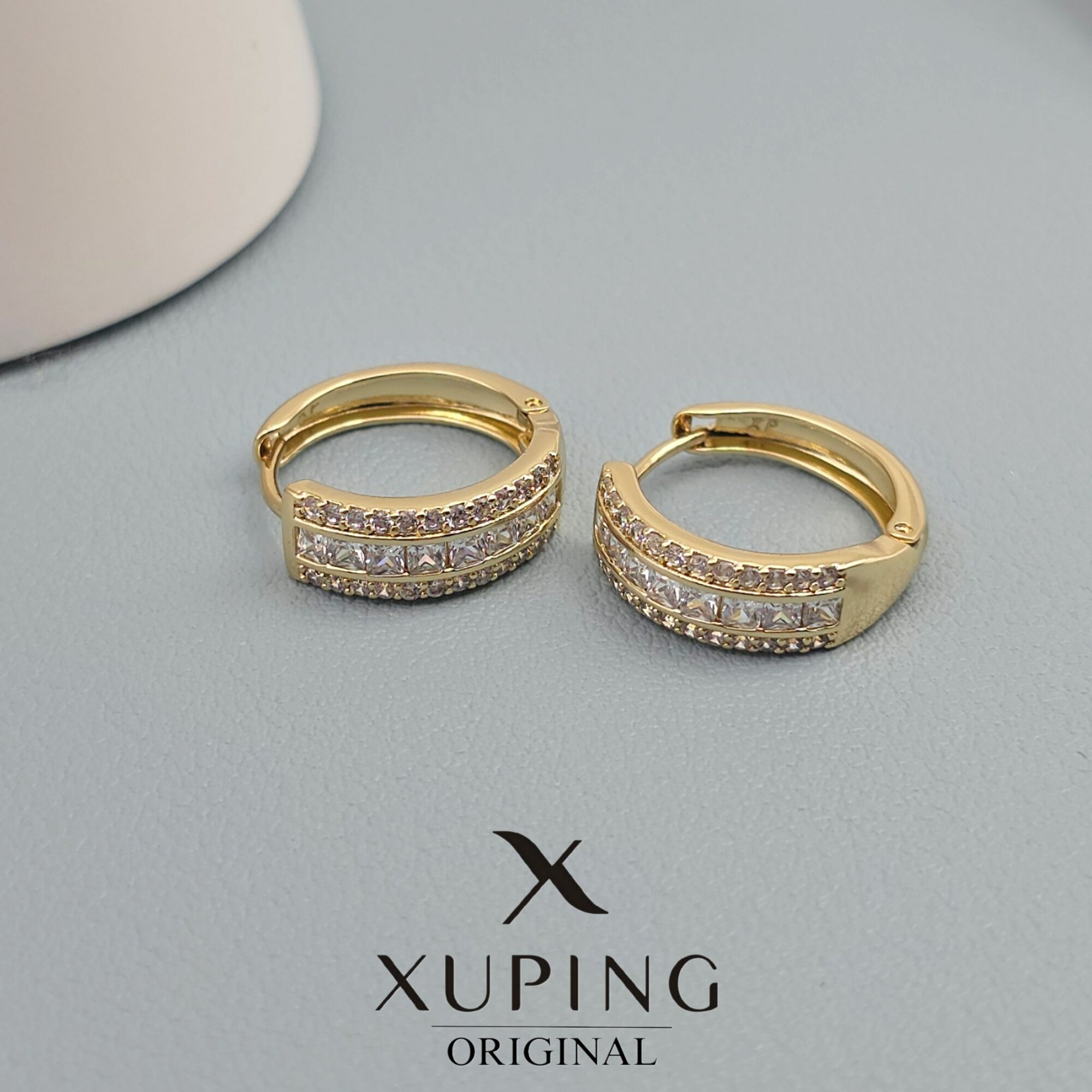 Серьги XUPING JEWELRY, gold
