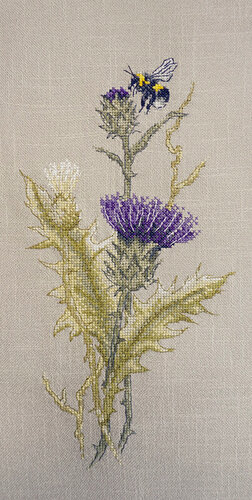 Изображение товара Набор для вышивания "Чертополох" 15х30см, 04.001.04