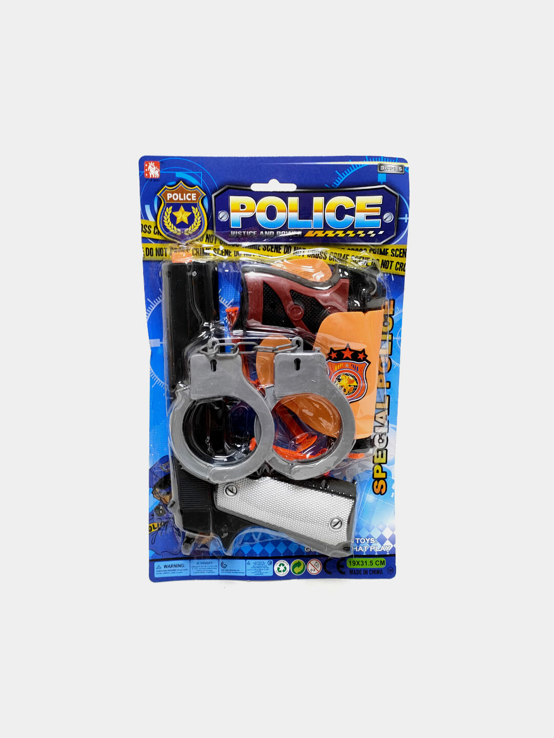 Игровой набор полицейского For Kids детские пистолеты и наручники Код. 13055