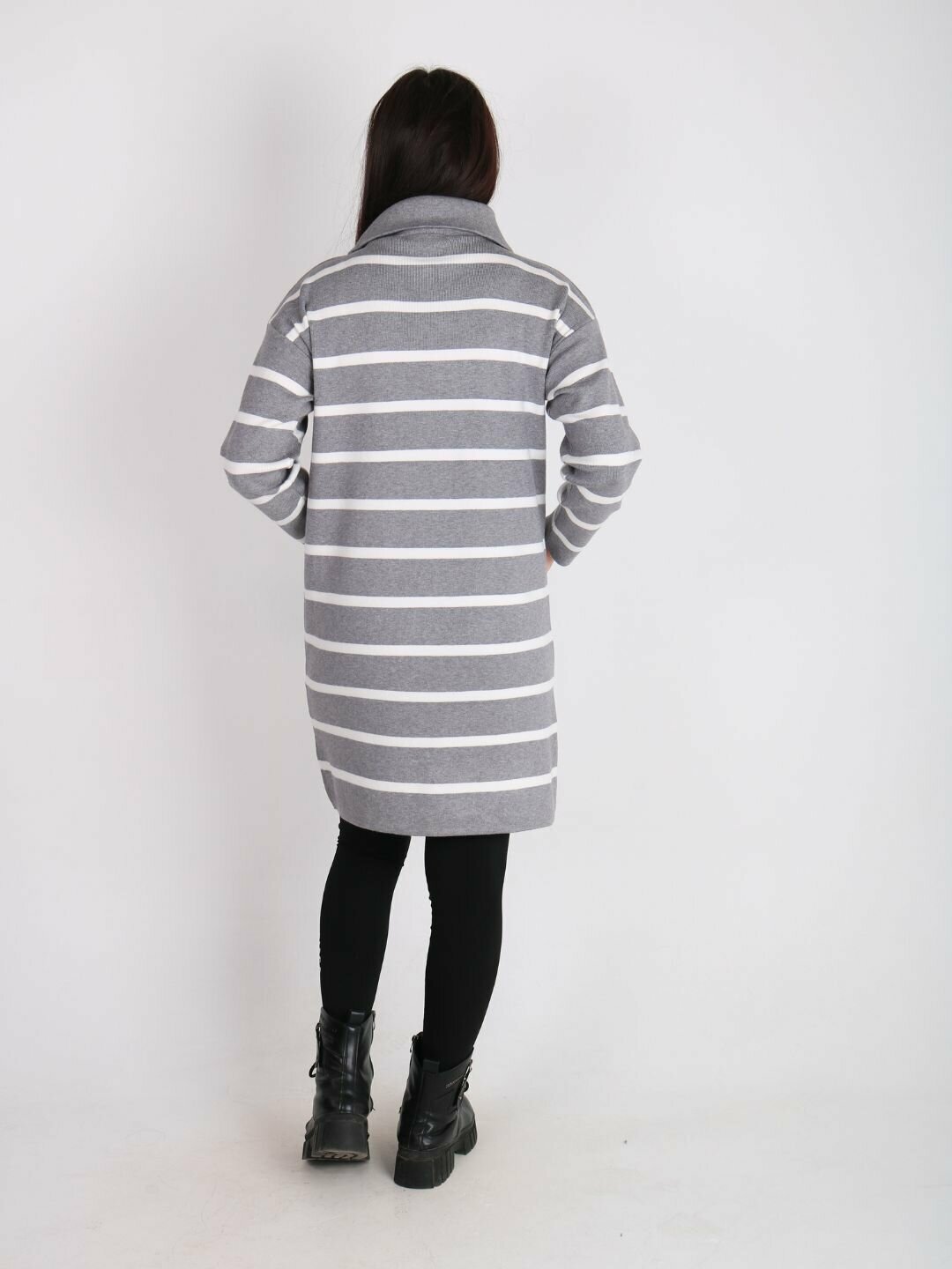 Туника, 1 шт., размер OneSize, серый — фото 1