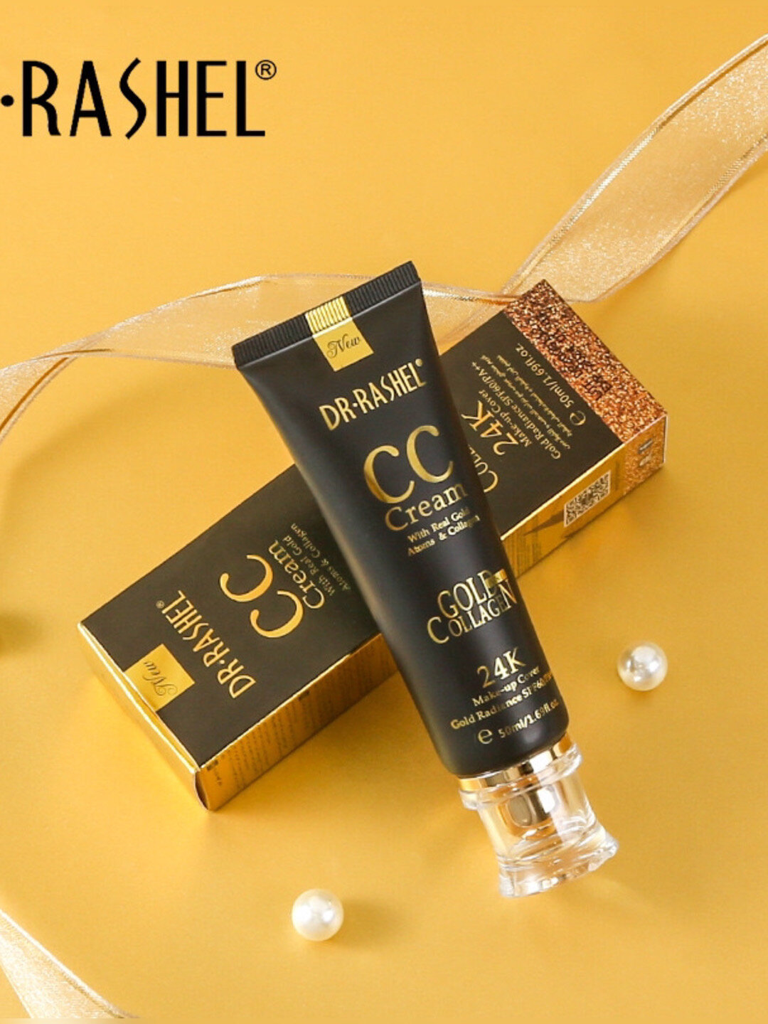 Тональный крем для лица Dr.Rashel, CC, SPF60+, 50 мл Подходит для всех типов кожи