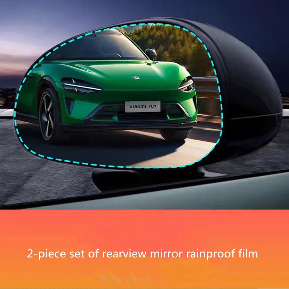 Для Xiaomi YU7 2025 зеркало заднего вида непромокаемая пленка специальное зеркало заднего вида противотуманная непромокаемая водонепроницаемая антибликовая пленка продукты, A1