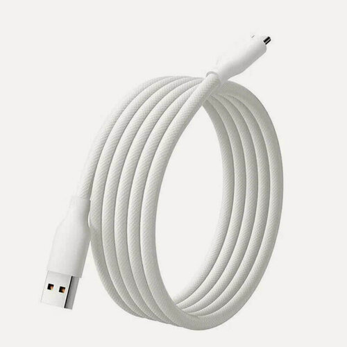 Изображение товара Кабель Xiaomi Magnetic Braided Fast Charging Data Cable 6А 1m USB-A to USB-C (BHR9836CN) white