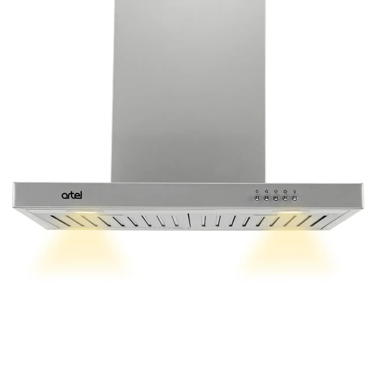 Вытяжка Artel Art-1360 T Shape Gray, Высота: 105 см, Гарантия: 1 г, Глубина: 50 см