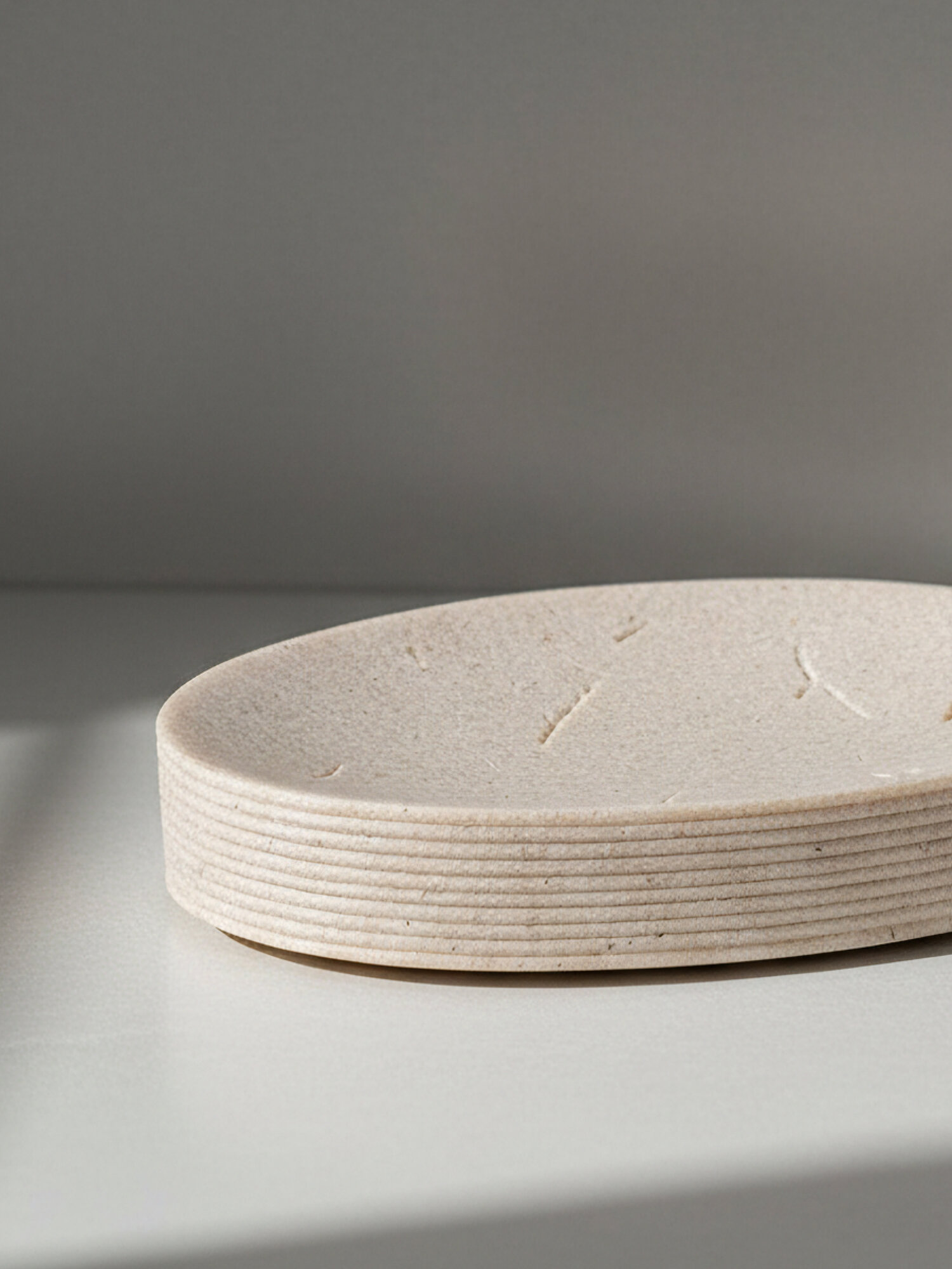 Мыльница для ванной PERFECTO LINEA Yellowstone бежевая (35-503400) — фото 1