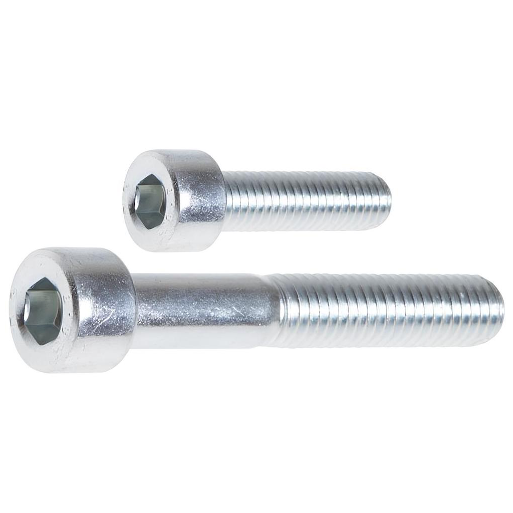Винты М8х20 мм с внутренним шестигранником цинк класс прочности 8.8 DIN 912 STARFIX 10 штук (SMZ1-33724-10)