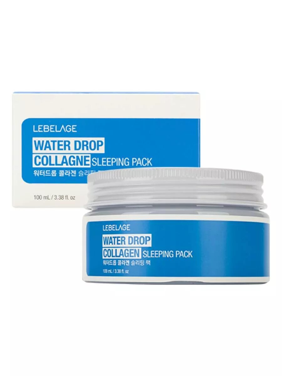 Ночная маска для лица с коллагеном разглаживающая Корея