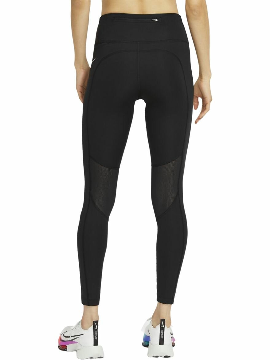Тайтсы NIKE EPIC FAST RUNNING TIGHTS W, размер XS, черный — фото 1