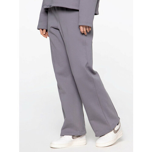 фото Брюки streetbeat pant straight fleece, размер xs, графитовый