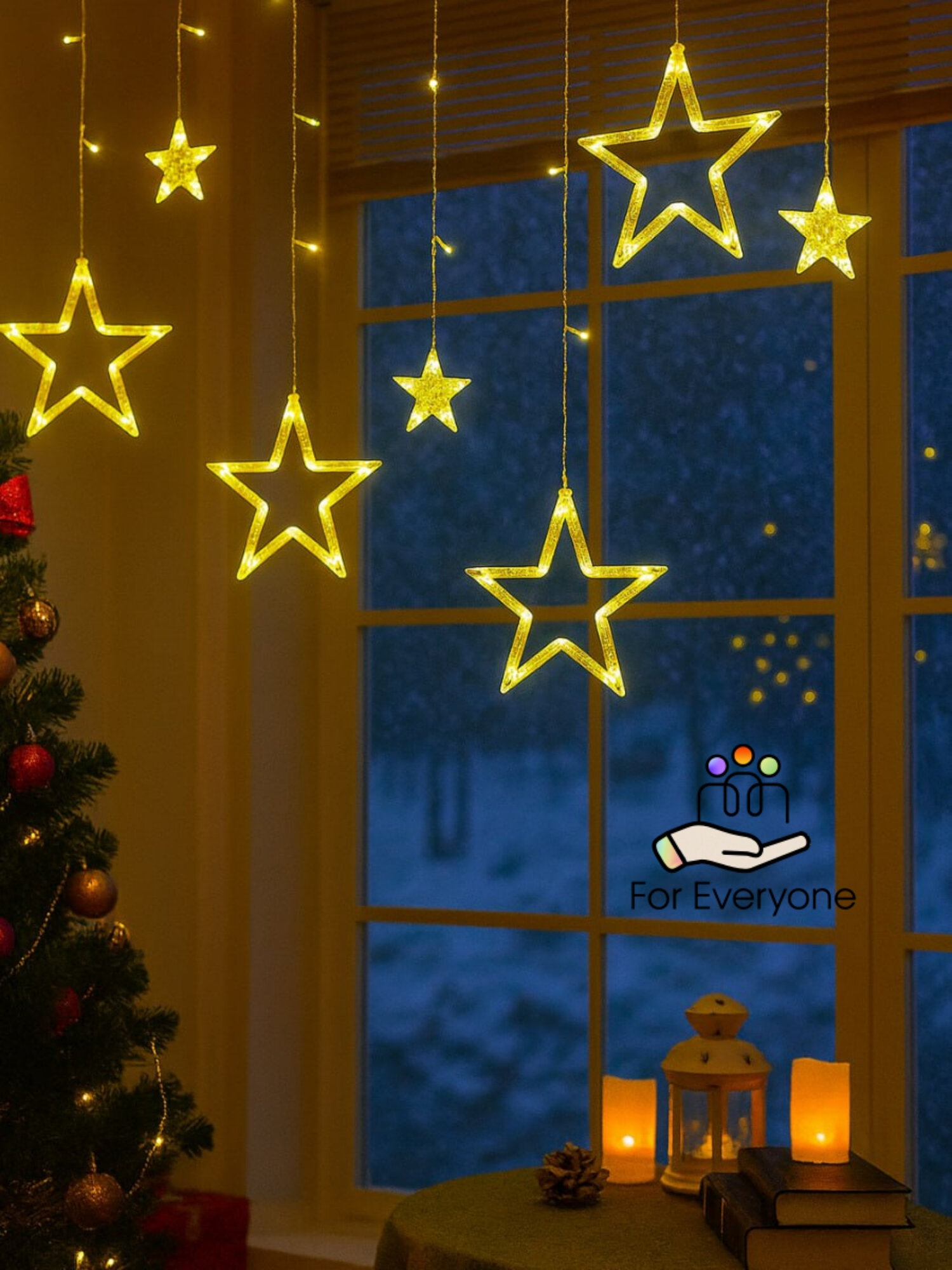 Светодиодная гирлянда занавес 