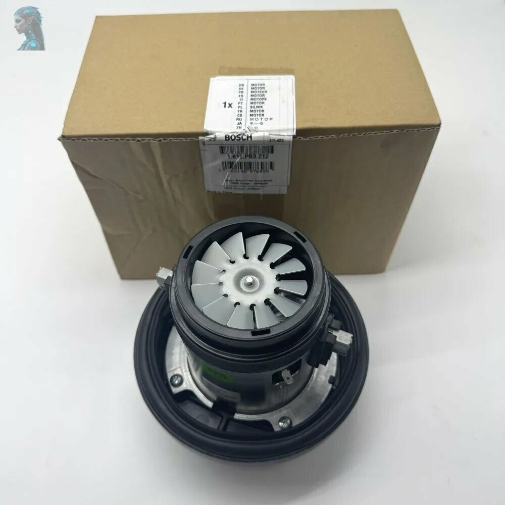 Оригинал GAS12-25PL электродвигатель пылесоса 1619PB3212