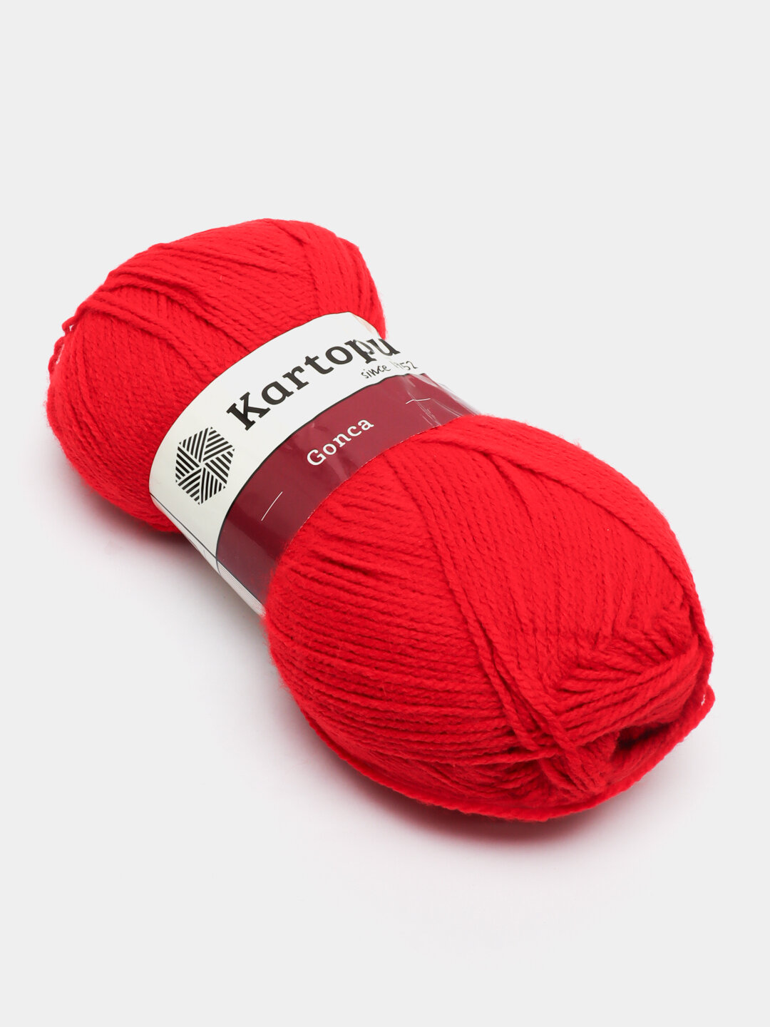 Пряжа Kartopu Gonca, акрил, для машинного и ручного вязания, цвет алый, 100 г — фото 1