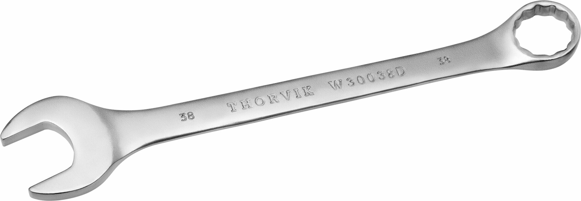Комбинированный ключ Thorvik W30038D, хромованадиевый сплав, 38мм