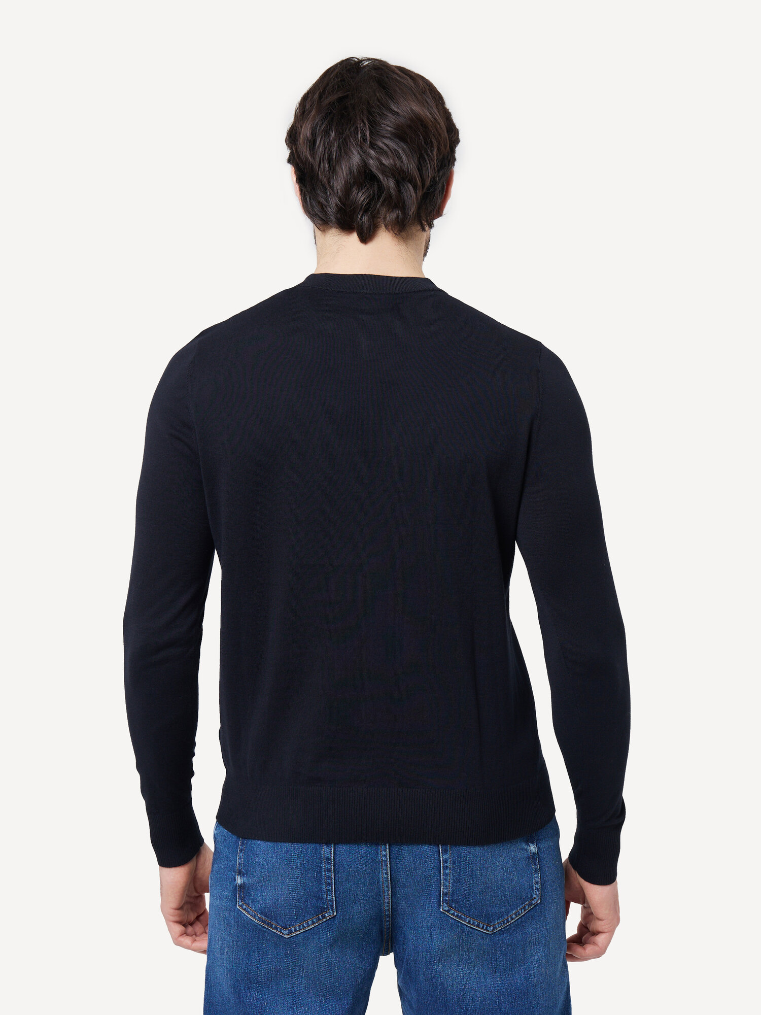 Джемпер DIESEL, размер L, чёрный — фото 1