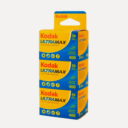 Изображение товара Фотопленка Kodak Ultra Max 400/36, 135 формат, цветная, негативная