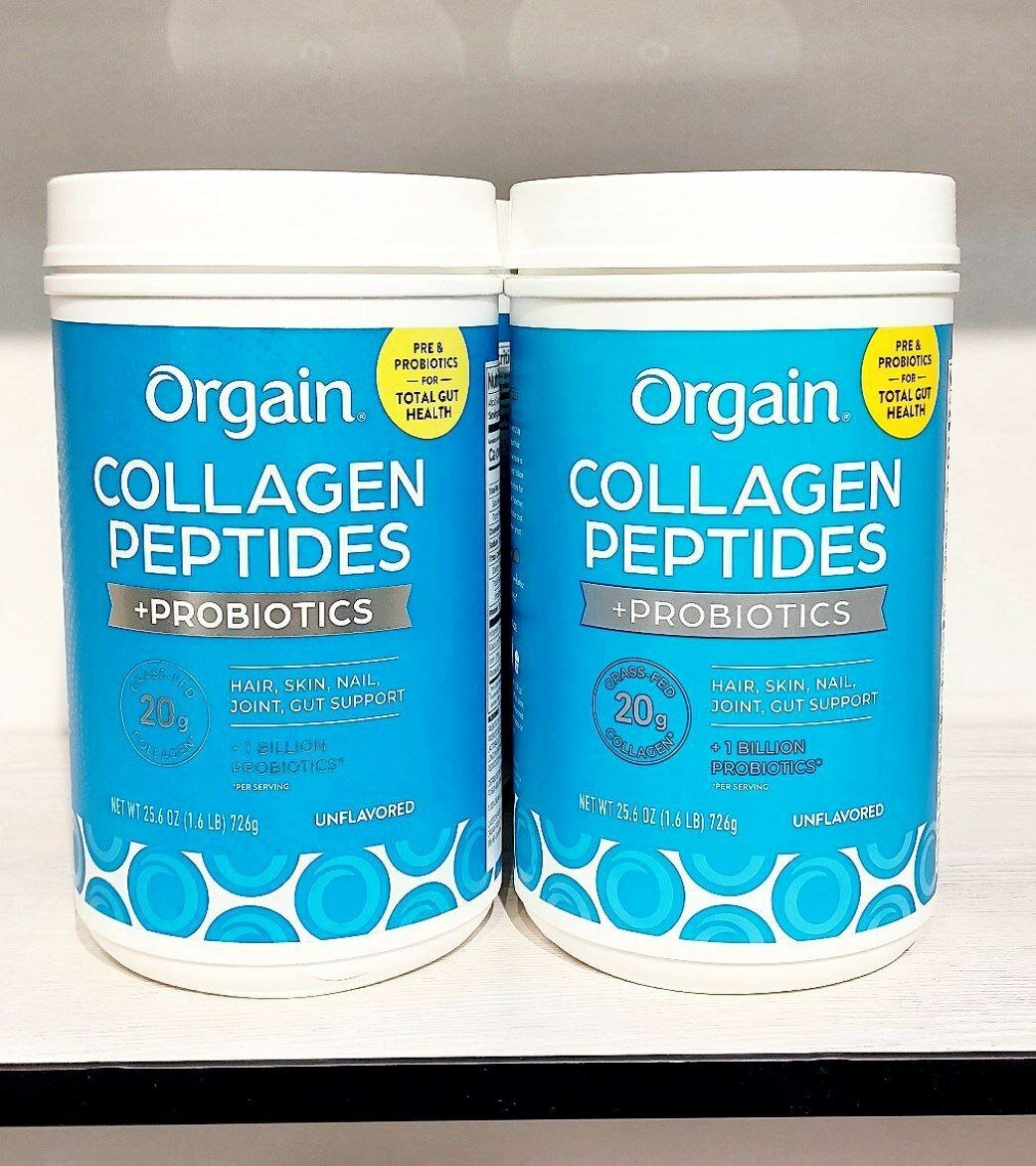 Коллаген + Пробиотики, комплекс для кожи и пищеварения, 726 г