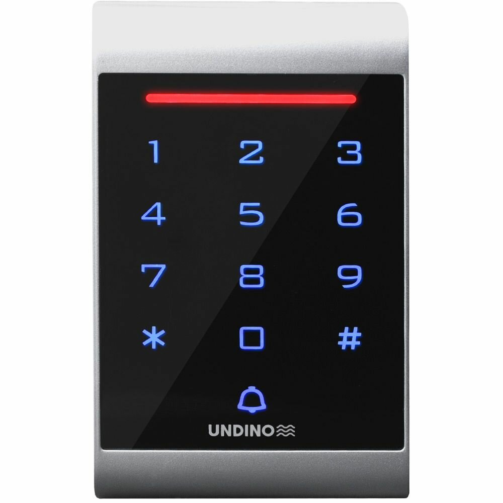 Панель доступа Undino UD-ACP102MF, с RFID-считывателем, накладная, всепогодная, с сенсорными кнопками и подсветкой