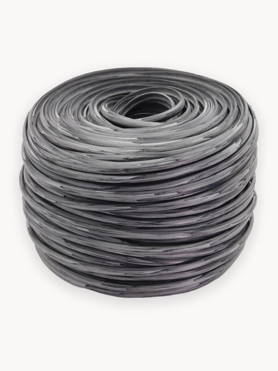 Полиротанг, ротанг для плетения Графит 100 м