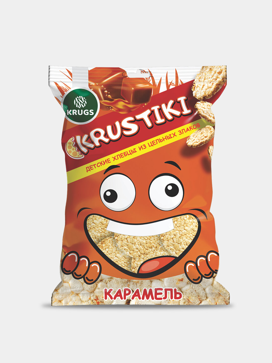 Хлебцы рисовые цельно зерновые со вкусом карамели