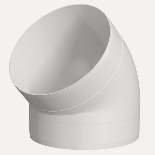 Изображение товара Колено круглое пластик 45°, D150