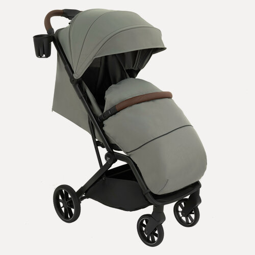 Изображение товара Коляска прогулочная, комплект москитная сетка и подстаканник Pituso Ice светло-серый