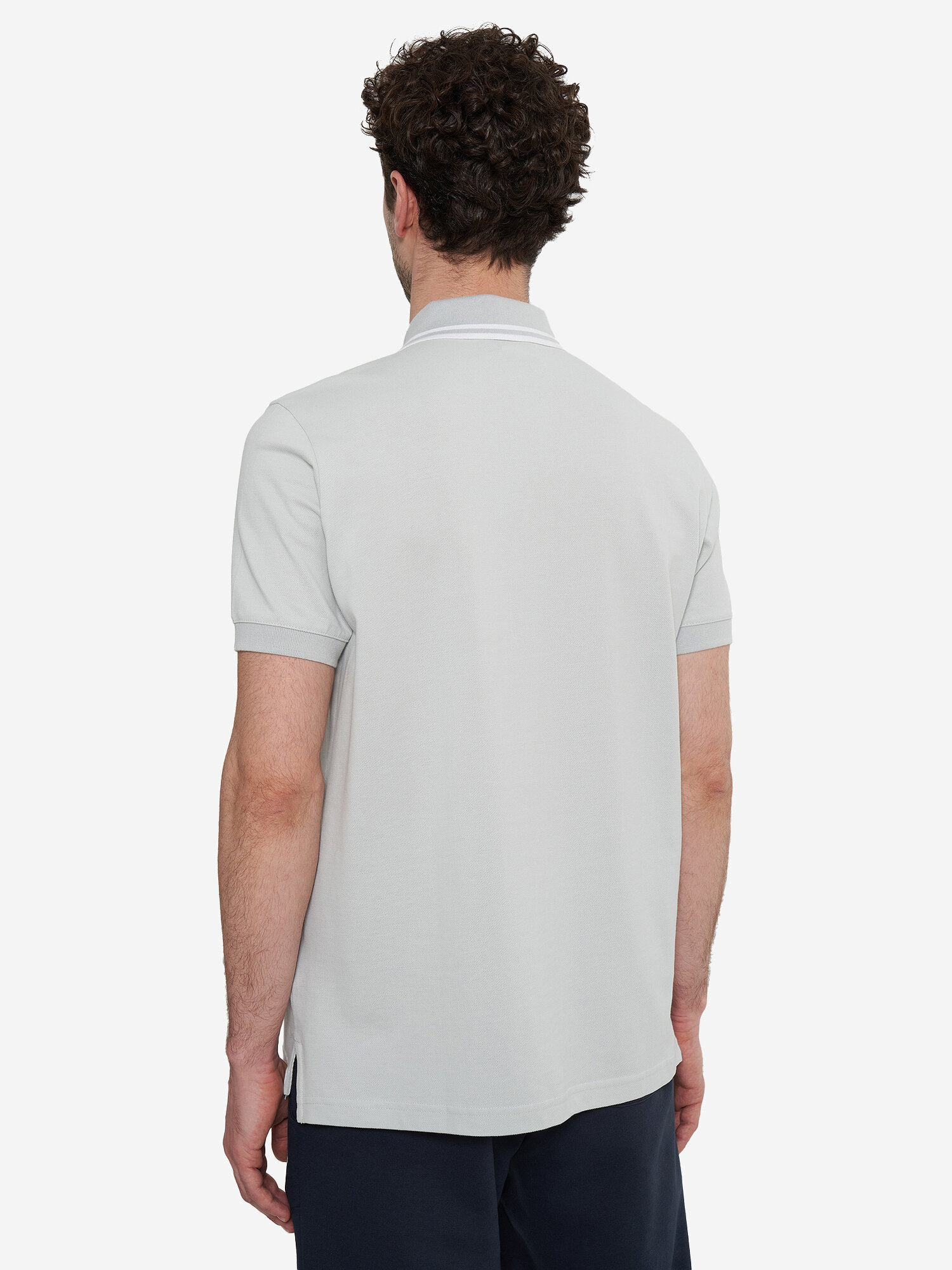 Поло Fila, размер 48-50, светло-серый — фото 1