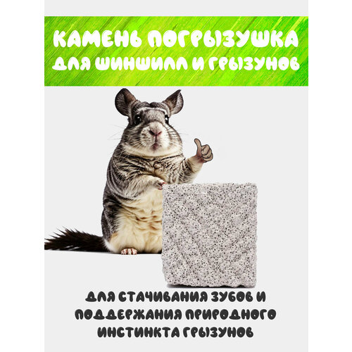 Камень игрушка погрызушка для шиншилл и грызунов