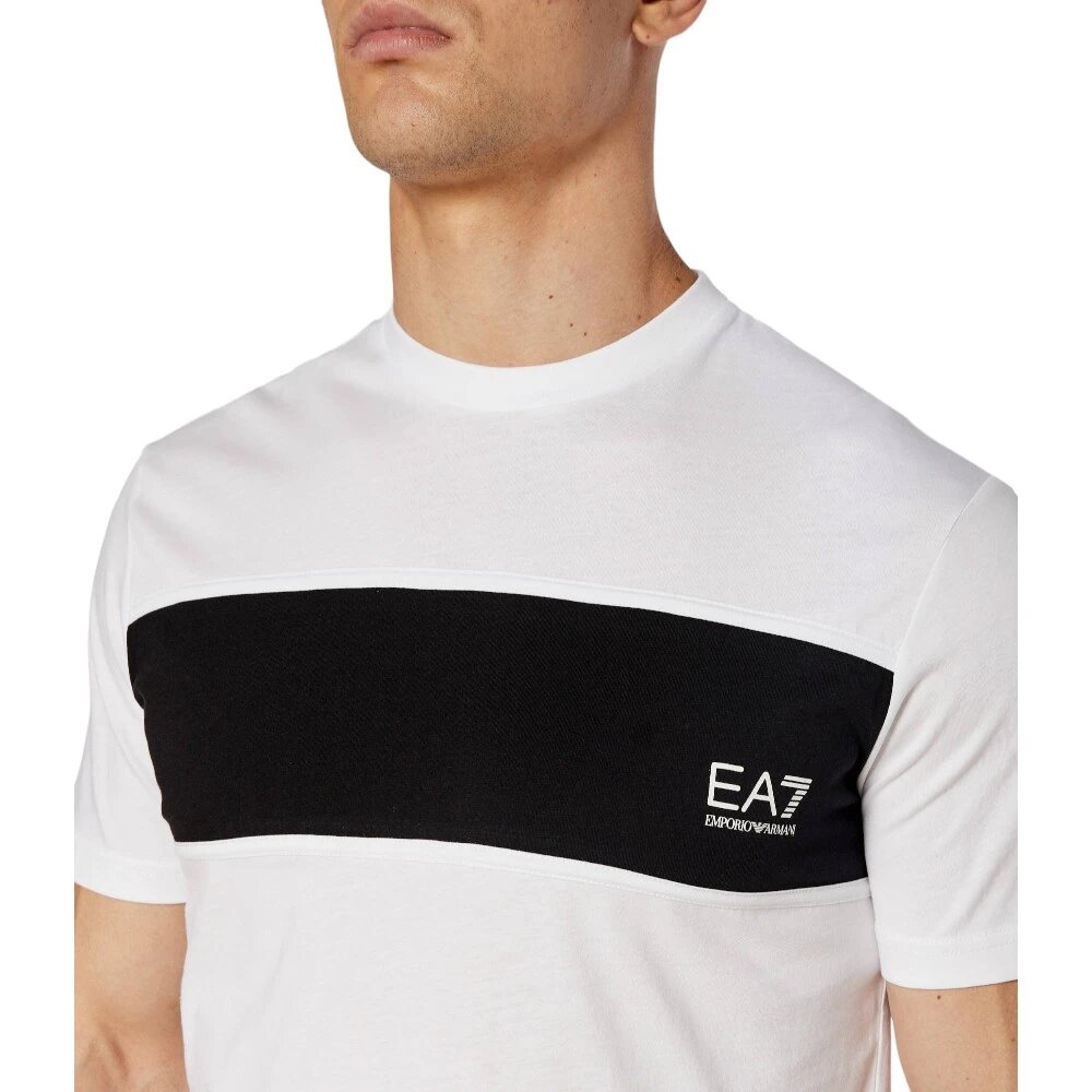Футболка EA7 EMPORIO ARMANI, размер 2XL, белый — фото 1