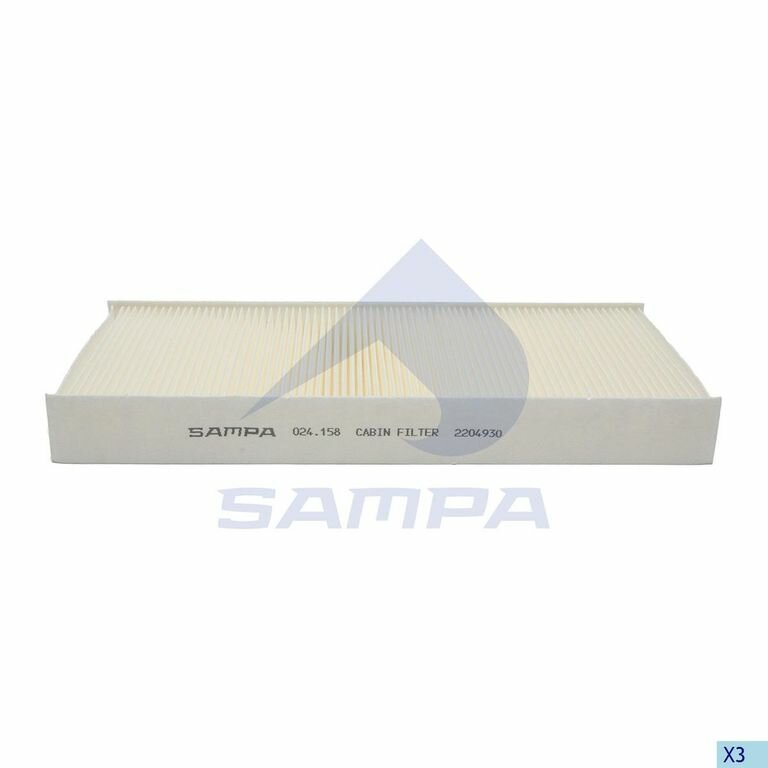 Фильтр салонный для МАН L2000 арт 02415801 SAMPA