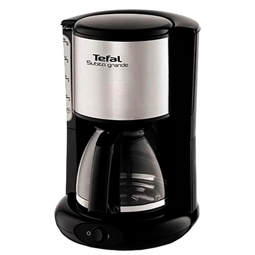 Кофеварка Tefal Confidence капельная для молотого кофе ручная 1000Вт черная