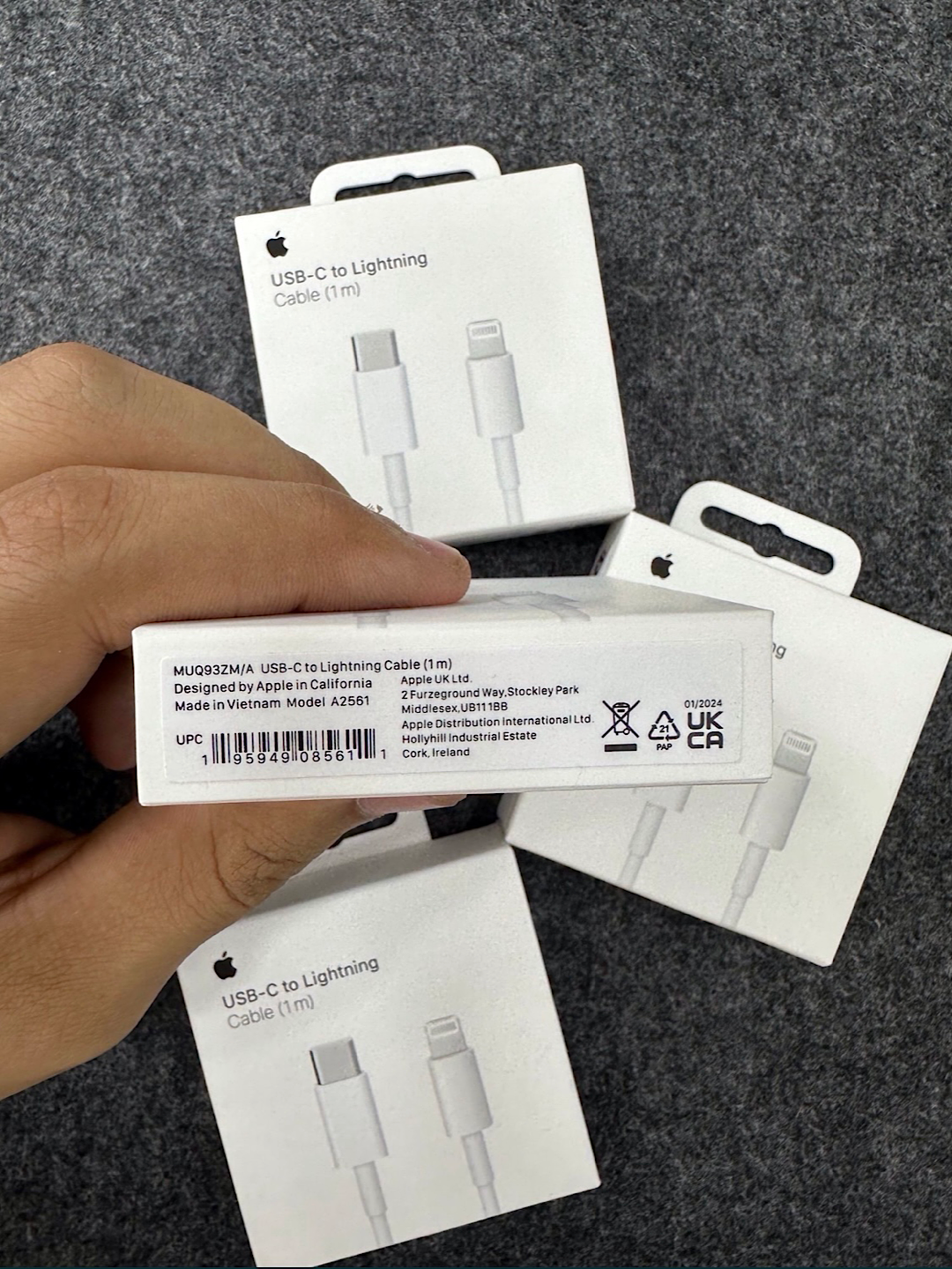 Оригинал айфон кабель, шнур, Type-C to Lightning USB проводной Apple Оригинал кабель - для iPhone X,11,12,13,14 Pro Max — фото 1