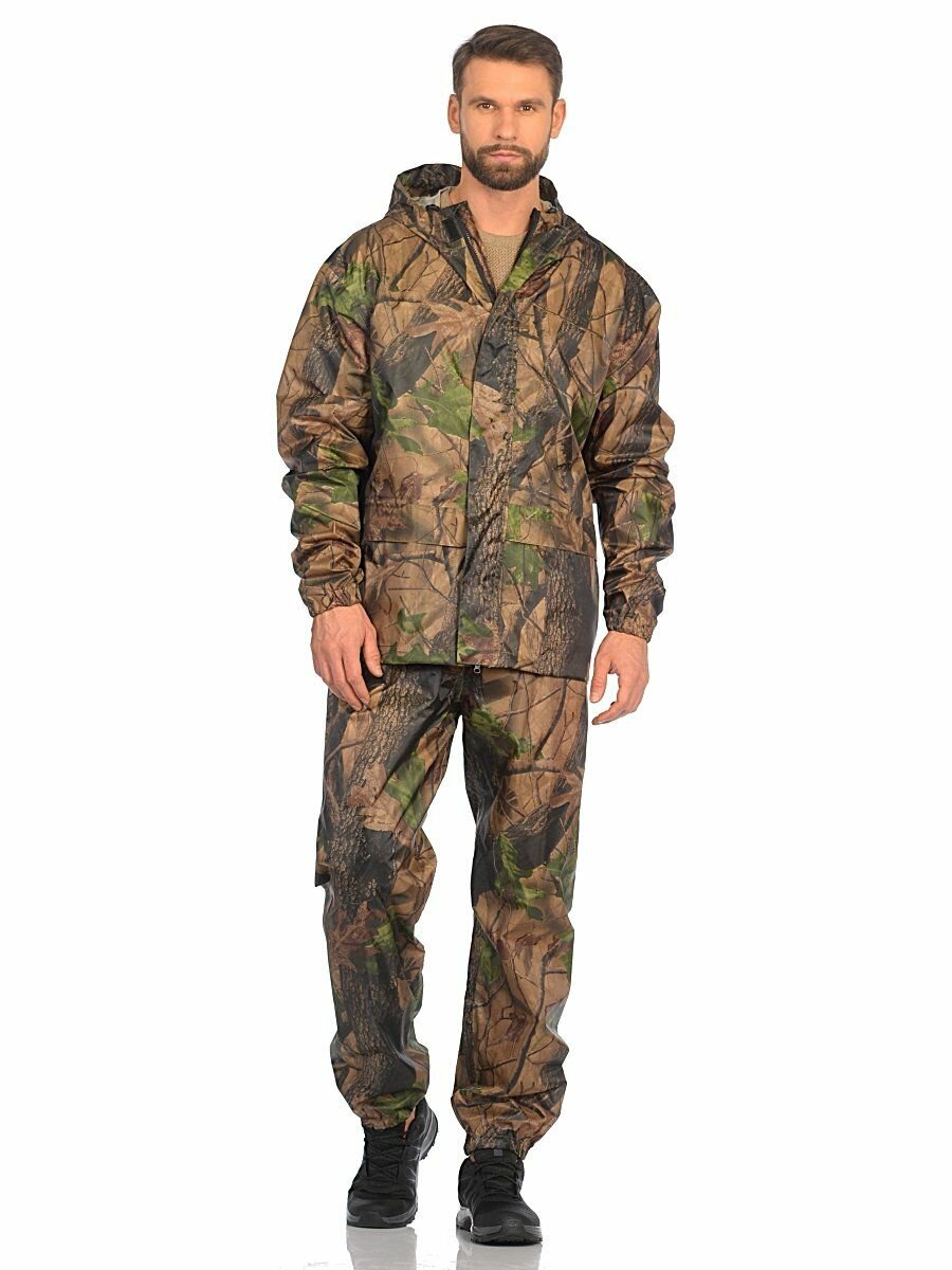 Костюм Huntsman ВВЗ Шторм , ткань Таффета PVC 20000мм 48-50/170 Лес