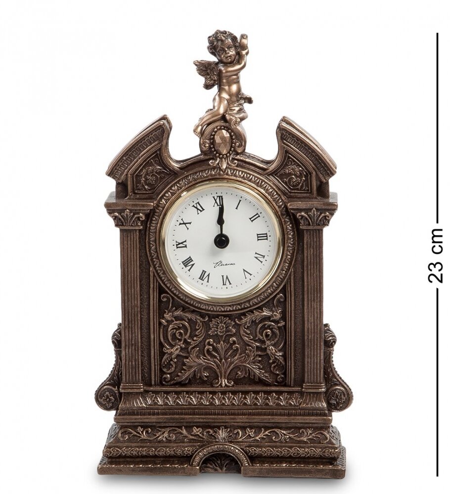 Часы в стиле барокко Veronese "Амур" (bronze) WS-610