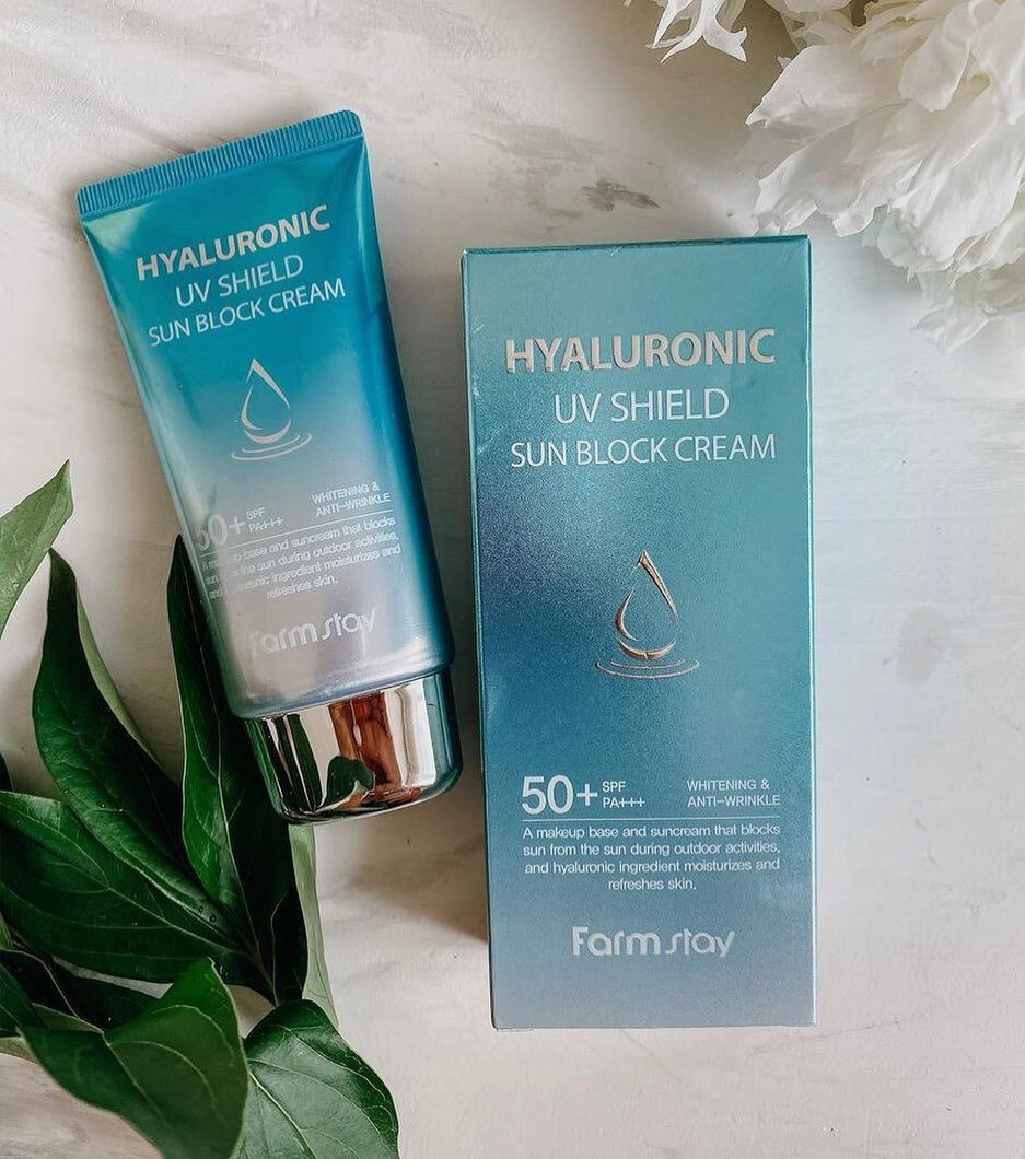 Увлажняющий солнцезащитный крем Hyaluronic UV Shield Sun Block Cream SPF50+ PA+++, 70 г