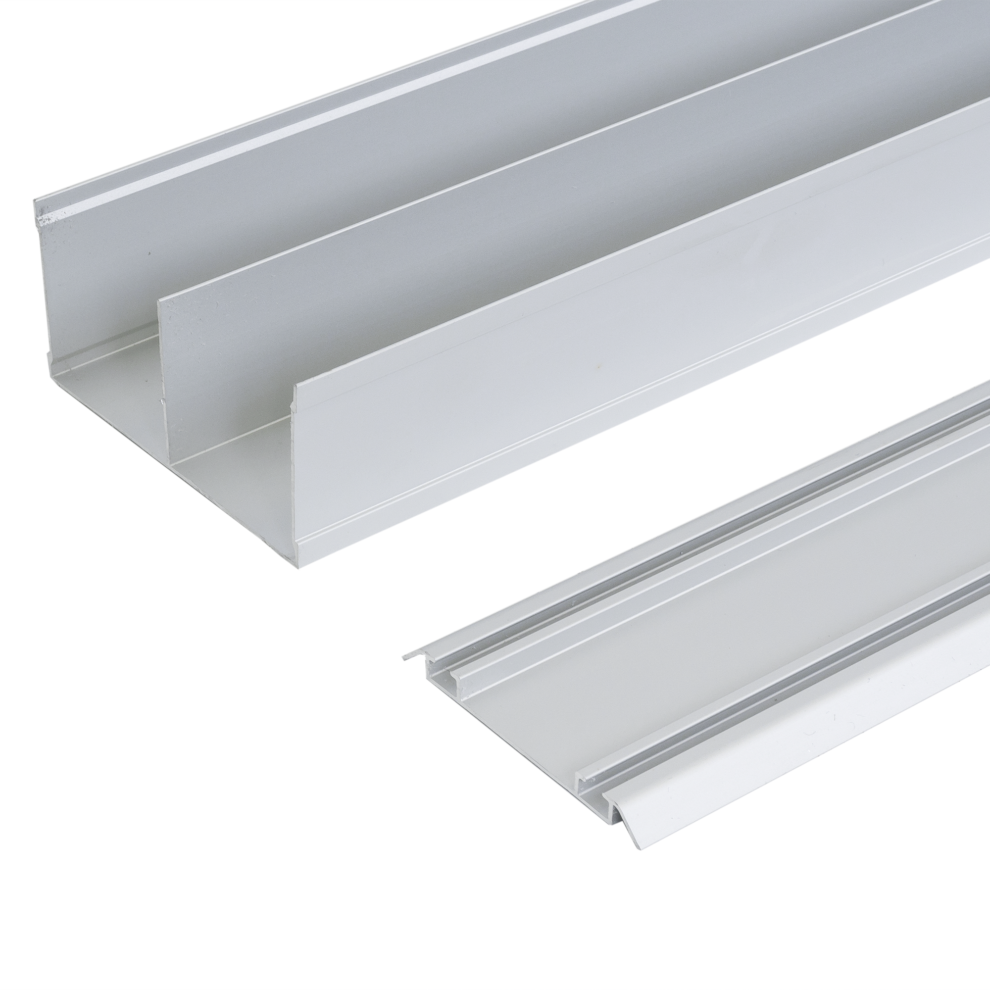 Комплект направляющих Spaceo 206.2 см цвет серебро