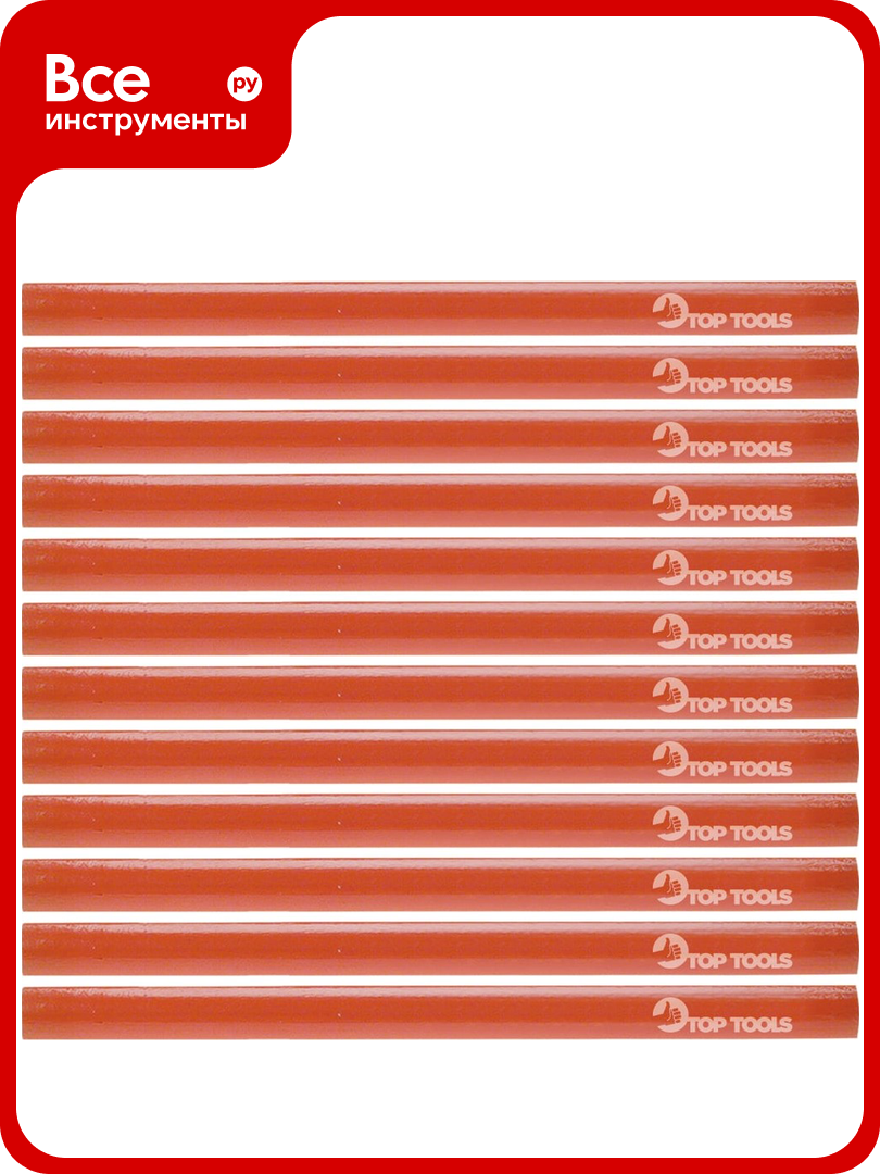 Набор столярных карандашей Top Tools 12 шт. 14A812